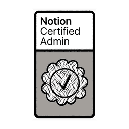 Notion Certified Admin Badge