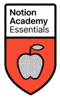 Notion Essentials Badge