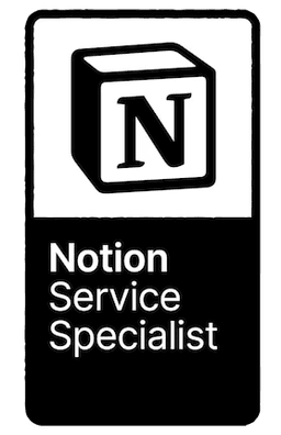 Notion Service Specialist Badge